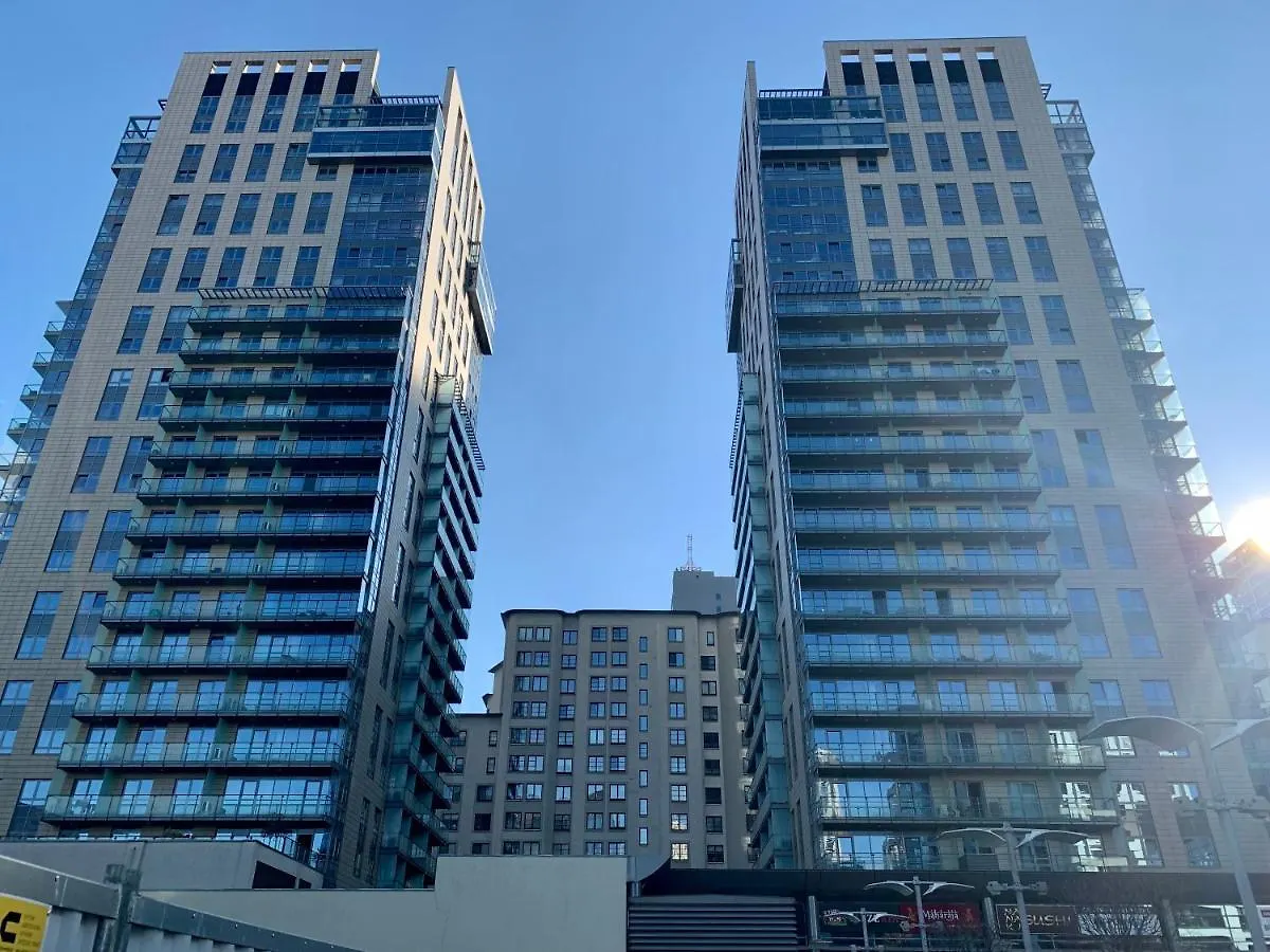 Platinum Tower Green Star Apart Apartman Varsó Lengyelország