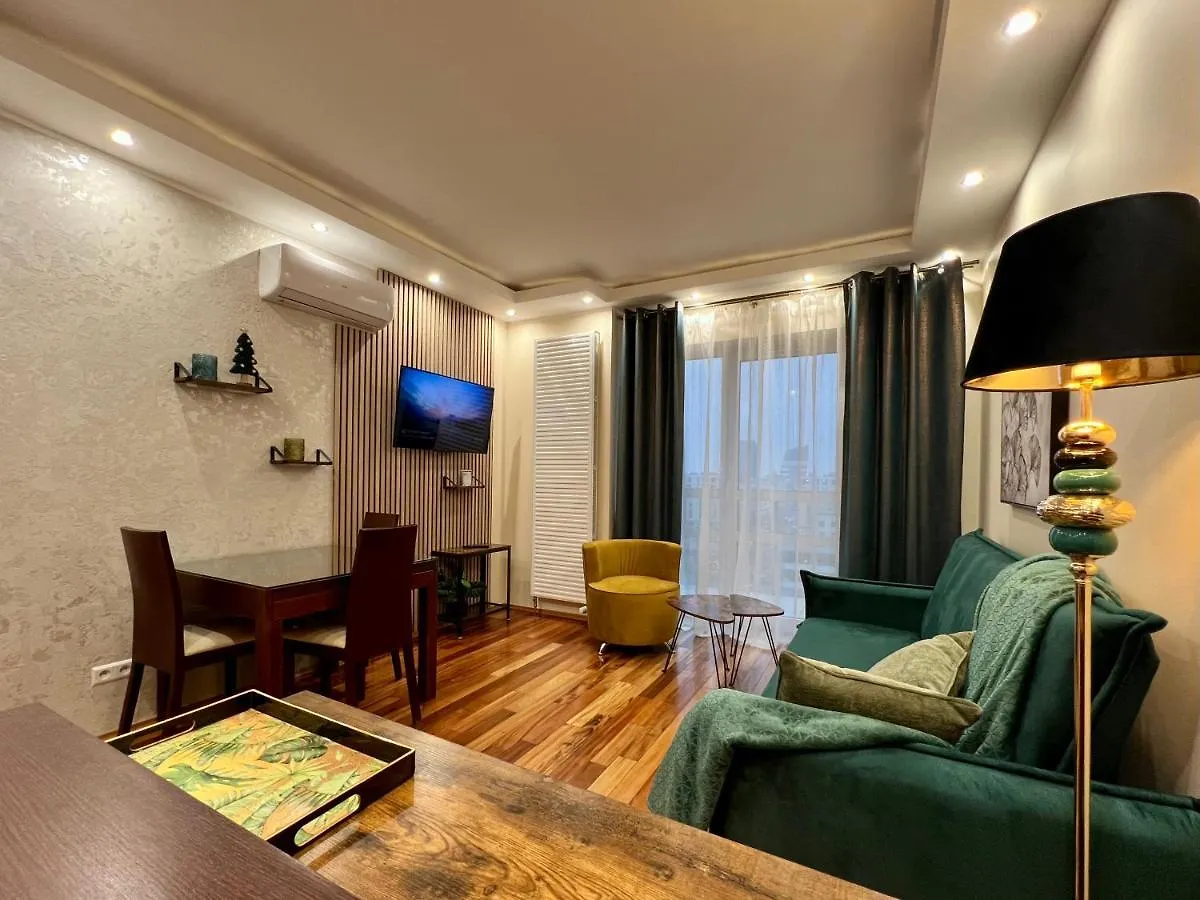 Platinum Tower Green Star Apart Apartman Varsó